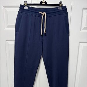 Navy Blue Italian Cotton sweatpants